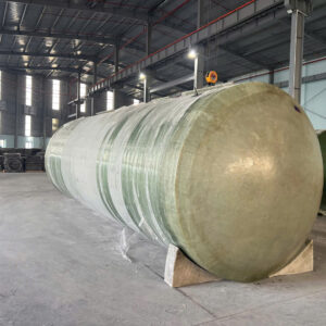 Bồn chứa hóa chất trụ ngang kích thước lớn
