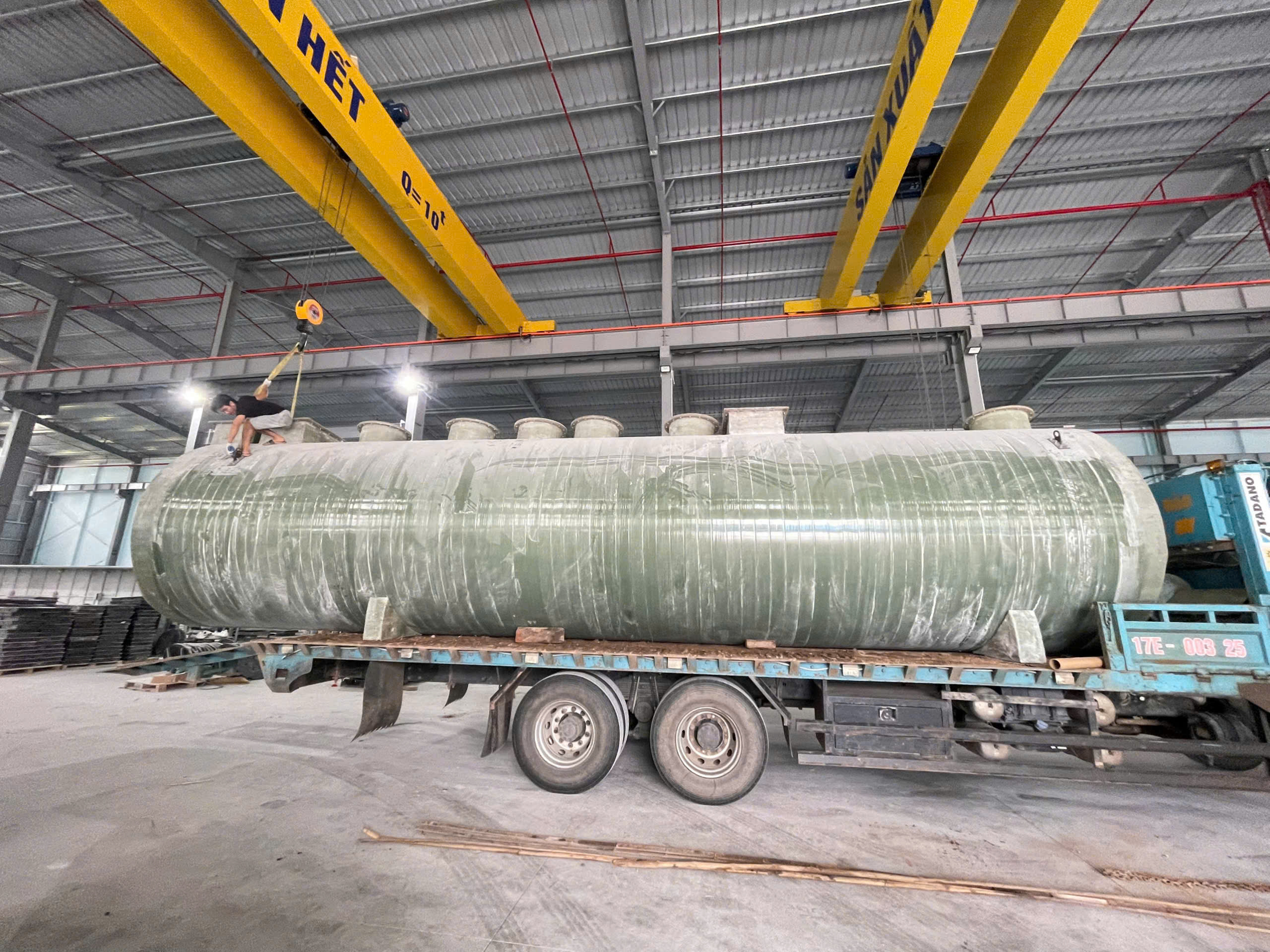 Bồn chứa nước thải dung tích lớn