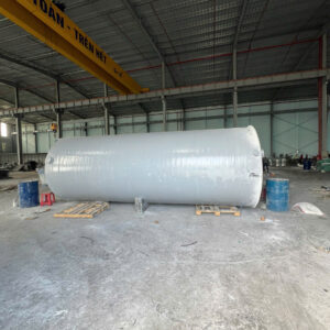 Bồn composite trụ ngang
