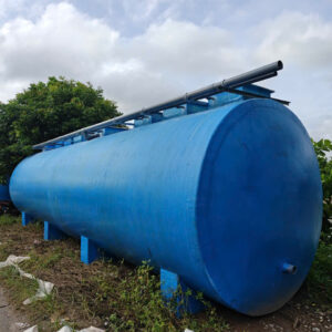 Bồn composite trụ ngang lớn